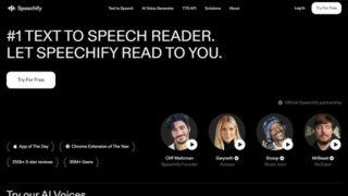 Speechify AI Voice Generator Affiliate Program