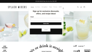SPLASH Mixers Affiliate Program