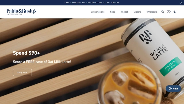 Pablo & Rusty’s Coffee Roasters
