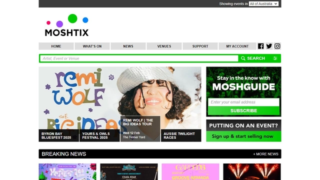 Moshtix Affiliate Program