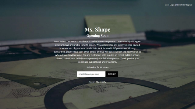Ms. Shape