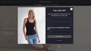 Myles Price Affiliate Program