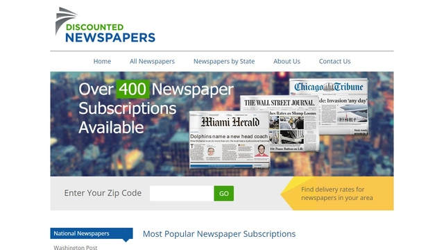 Newspaper Subscriptions