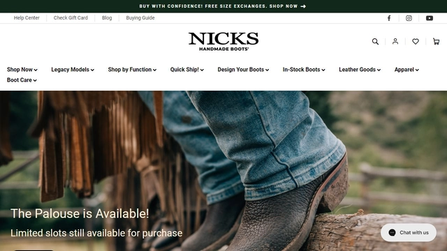 Nick’s Handmade Boots