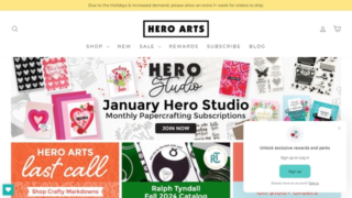 Hero Arts Rubber Stamps Affiliate Program