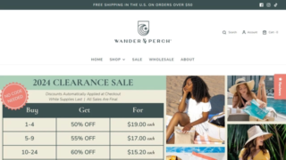 Wander & Perch Affiliate Program