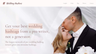 Wedding Hashers Affiliate Program