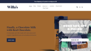 Willa's Oat Milk Affiliate Program