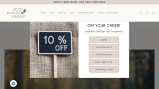 Zero Waste Outlet Affiliate Program